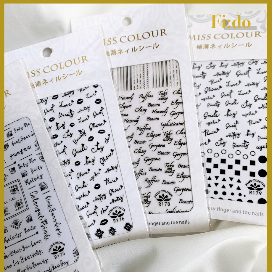 現貨實拍｜草寫字母 英文字貼紙 美甲超薄簡約款幾何文字貼紙 線條貼紙 美甲造型貼紙 超薄貼紙 英文-細節圖2