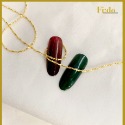 現貨供應｜現貨・美甲鏈條飾品 鍊條素材 金鏈子 立體鏈條裝飾素材 8字細鏈條 美甲飾品-規格圖3