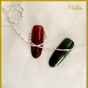現貨供應｜現貨・美甲鏈條飾品 鍊條素材 金鏈子 立體鏈條裝飾素材 8字細鏈條 美甲飾品-規格圖3