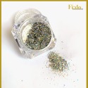 現貨實拍｜日系極閃耀金屬亮粉 雷射感細亮粉 美甲素材 細緻超亮感 美甲亮粉 混合亮片雷射粉 激閃 細亮片-規格圖3