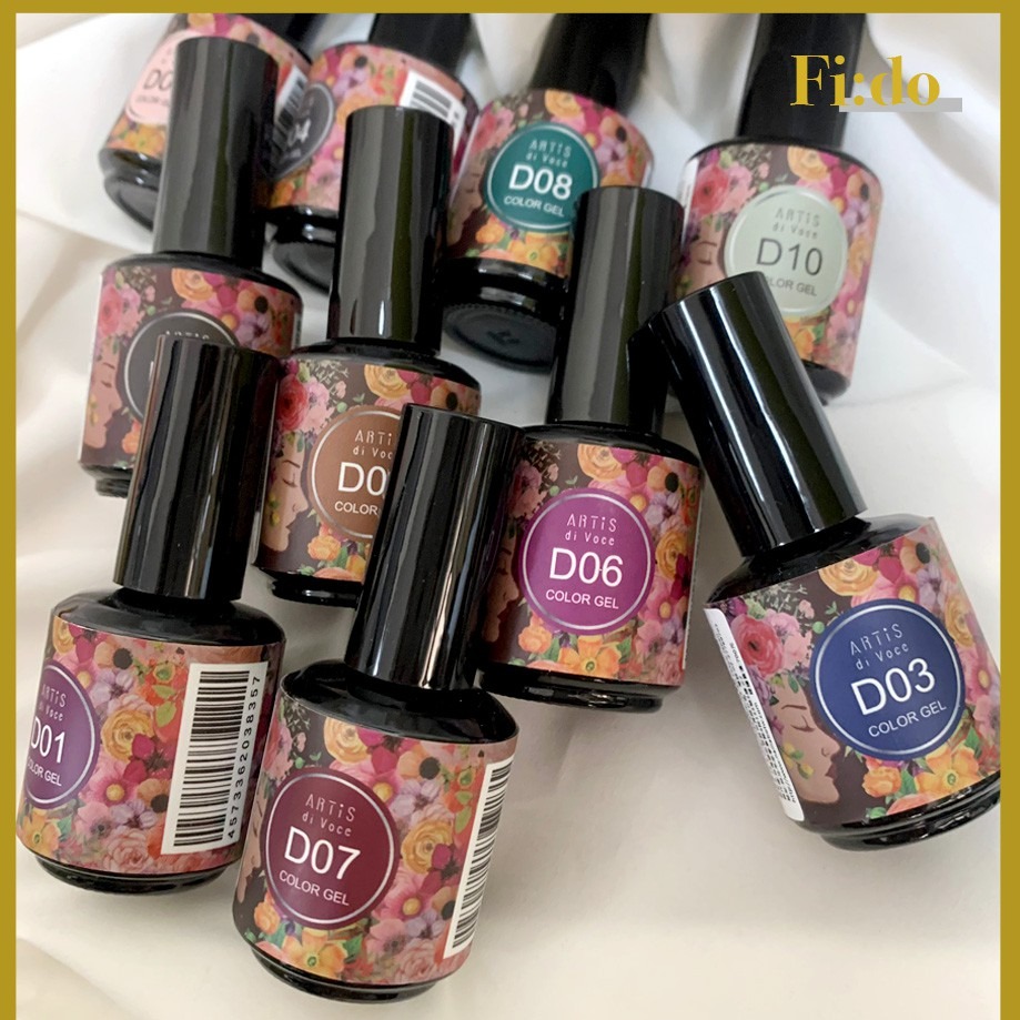 現貨供應｜👉ARTiS di Voce 歌劇女伶 D系列 熱門酒紅色甲油膠 亮片 亮粉色 飽和色 日本凝膠 D07-細節圖2