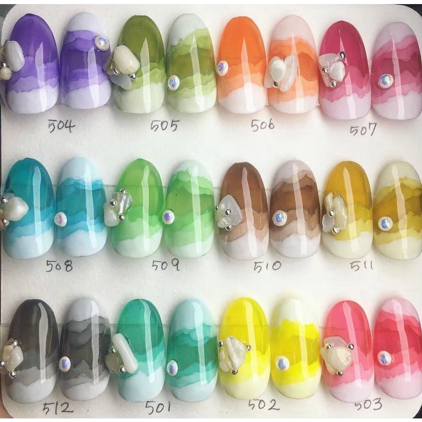 現貨供應🦋 ageha gel 透明糖漿感系列 500-519 彩色凝膠 夏日透明感 罐裝膠 光撩膠 日本罐裝凝膠-細節圖2