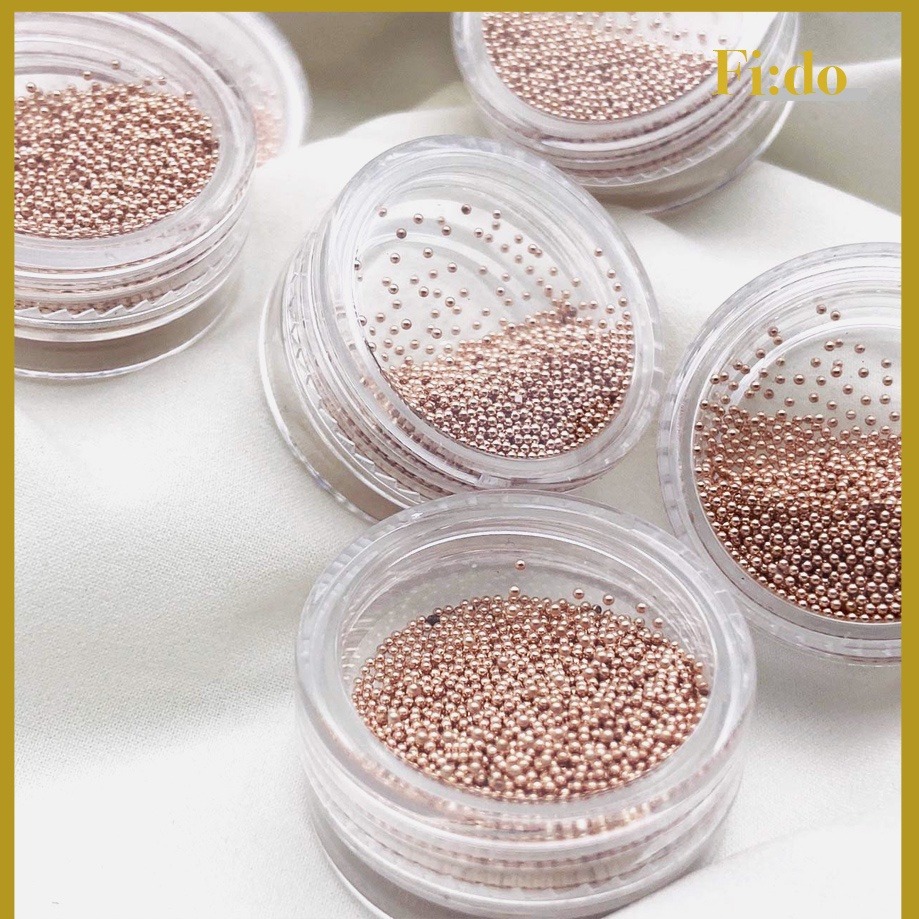 現貨供應｜美甲 電鍍珠 金屬球 0.8mm/1mm 金屬小球 金屬珠珠 美甲飾品 排鑽美甲電鍍珠 美甲小鋼珠 美甲鑽飾-細節圖5