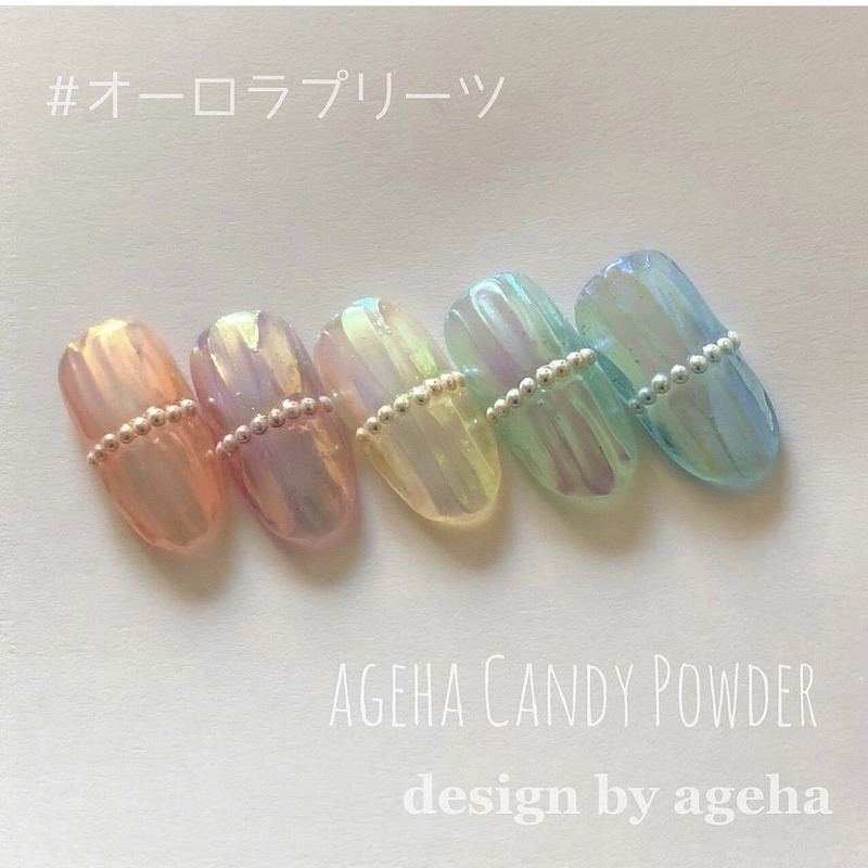 現貨供應・ageha gel 糖果鏡面粉 Ca系列 細緻鏡面粉 日本美甲 變色素材 玻璃鏡面粉 日本鏡面粉 幻彩鏡面粉-細節圖5