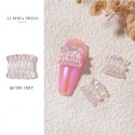 現貨｜日系 美甲 仙女光 小裙襬飾品 極光小裙擺 珍珠 DIY 素材 指甲裝飾 鑽飾 夏日可愛飾品 幻彩鑽飾 鑽-規格圖9