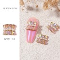 現貨｜日系 美甲 仙女光 小裙襬飾品 極光小裙擺 珍珠 DIY 素材 指甲裝飾 鑽飾 夏日可愛飾品 幻彩鑽飾 鑽-規格圖9