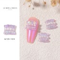 現貨｜日系 美甲 仙女光 小裙襬飾品 極光小裙擺 珍珠 DIY 素材 指甲裝飾 鑽飾 夏日可愛飾品 幻彩鑽飾 鑽-規格圖9