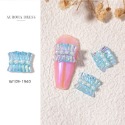 現貨｜日系 美甲 仙女光 小裙襬飾品 極光小裙擺 珍珠 DIY 素材 指甲裝飾 鑽飾 夏日可愛飾品 幻彩鑽飾 鑽-規格圖9