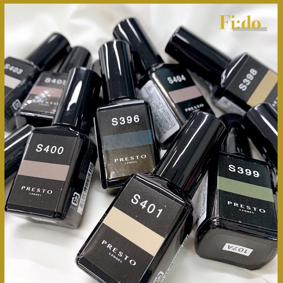 日本Presto S396-S407 甲油膠 原Bambina OR系列 波希米亞風 日本凝膠 奶茶色 暈染色 米白-細節圖8