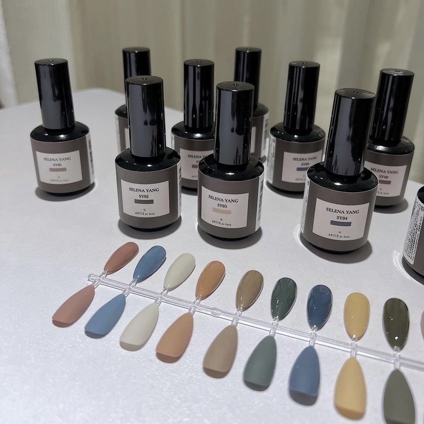 新色現貨 🏛  Artis 超美 SY系列 selena聯名系列 日本凝膠 甲油膠 彩色凝膠 指甲油 凝膠指甲油-細節圖8