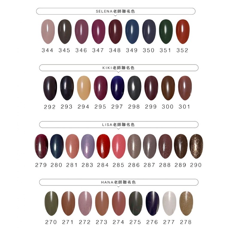 現貨供應｜璐意雅 279-290系列 Ruyi Gel x Lisa老師聯名 罐裝膠 彩色凝膠 彩膠RUYIYA-細節圖6