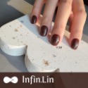現貨｜台灣 Infin.Lin 彩色甲油膠 秋冬色 莫蘭迪色系 透色 果凍色 凝膠 infin 低飽和 指甲油 美甲-規格圖9