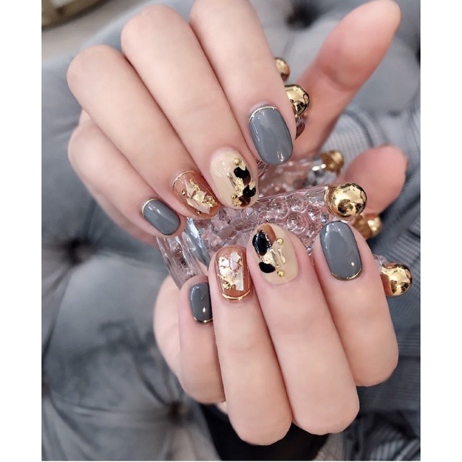 現貨供應｜美甲素材 極細絲線 百搭極細金線 美甲金線 金絲線 指甲貼 金線貼 美甲素材 日系絲線 金銀線 美甲銅線-細節圖4