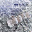 現貨｜新上市✨ Infin.Lin 砂糖膠 210-215 砂糖礦石 彩色甲油膠 美甲 凝膠指甲油 砂石膠-規格圖9