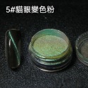 現貨｜ 美甲 貓眼 變色龍粉 磁粉 百搭磁粉 七彩貓眼 彩色貓眼 漸變粉 偏光貓眼粉 鏡面粉 幻彩貓眼 猫眼粉-規格圖4