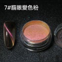 現貨｜ 美甲 貓眼 變色龍粉 磁粉 百搭磁粉 七彩貓眼 彩色貓眼 漸變粉 偏光貓眼粉 鏡面粉 幻彩貓眼 猫眼粉-規格圖4