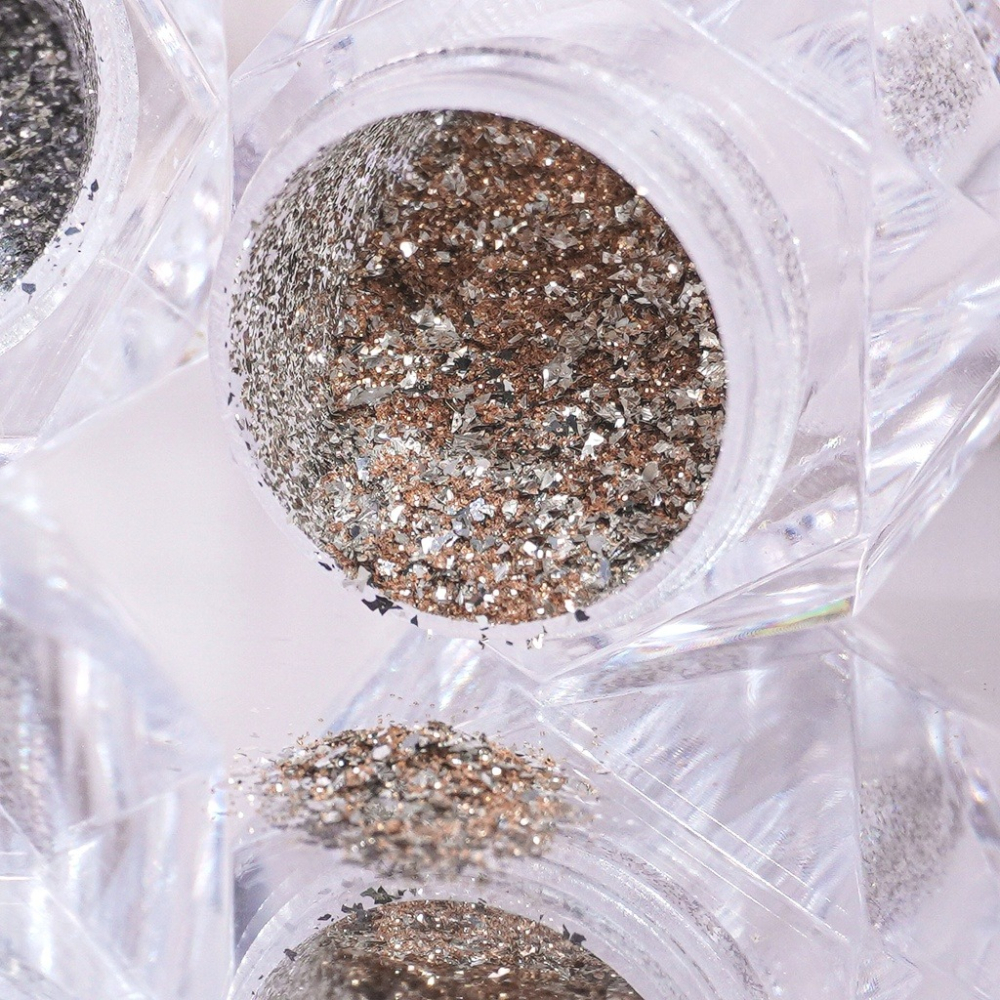 現貨｜日系 星河閃粉 雙色亮粉 細亮粉 閃粉金 閃粉銀 閃粉銅 閃粉 美甲亮粉 美甲造型 細閃粉 美甲點綴素材-細節圖3