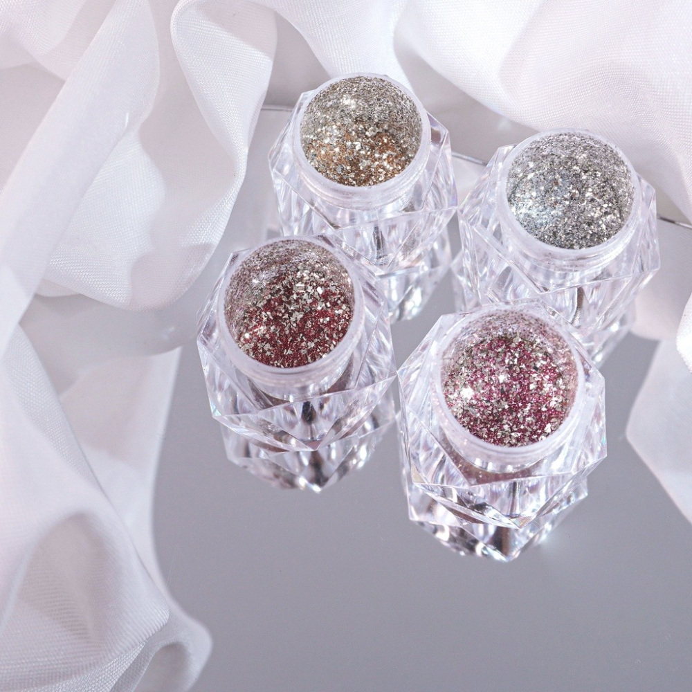 現貨｜日系 星河閃粉 雙色亮粉 細亮粉 閃粉金 閃粉銀 閃粉銅 閃粉 美甲亮粉 美甲造型 細閃粉 美甲點綴素材-細節圖6