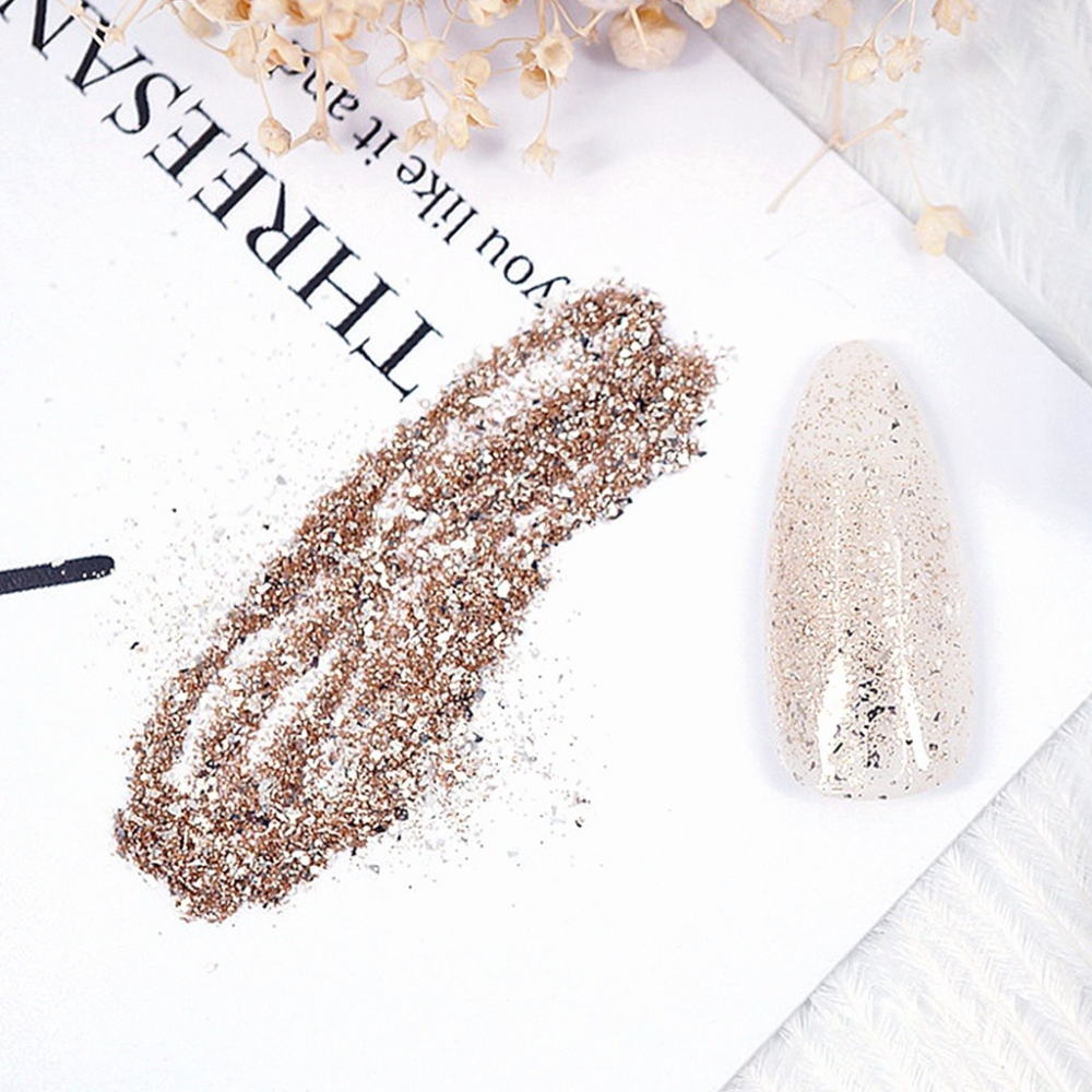 現貨｜日系 星河閃粉 雙色亮粉 細亮粉 閃粉金 閃粉銀 閃粉銅 閃粉 美甲亮粉 美甲造型 細閃粉 美甲點綴素材-細節圖8