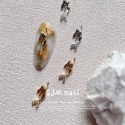 現貨｜ 日系 美人魚鋯石飾品 質感 貝殼珍珠 鑽飾 指甲 DIY 美甲 鑲嵌飾品 素材 海星 美人魚 立體大鑽飾-規格圖8