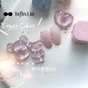 現貨｜ Infin.Lin 甲油膠 224~229 優格系列 砂糖膠 馬卡龍色 美甲 彩色亮片 雲母 凝膠-規格圖9