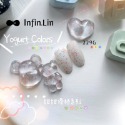 現貨｜ Infin.Lin 甲油膠 224~229 優格系列 砂糖膠 馬卡龍色 美甲 彩色亮片 雲母 凝膠-規格圖9