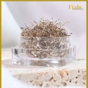 現貨｜細緻彩箔絲線 金箔紙 雙面  淺金色 香檳金 玫瑰金 金箔絲 金箔 銀箔 美甲素材 玫瑰金箔  美甲材料-規格圖5