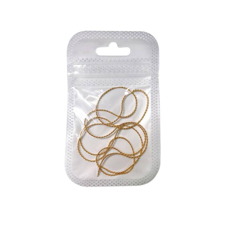 現貨｜ 最新美甲 冷淡風 鏈條 澀味 金屬 飾品鏈 鍊子 裝飾鍊 可剪裁 素材 s型鍊條 diy 鏈子-細節圖2