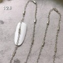 現貨｜ 最新美甲 冷淡風 鏈條 澀味 金屬 飾品鏈 鍊子 裝飾鍊 可剪裁 素材 s型鍊條 diy 鏈子-規格圖8
