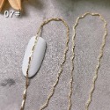 現貨｜ 最新美甲 冷淡風 鏈條 澀味 金屬 飾品鏈 鍊子 裝飾鍊 可剪裁 素材 s型鍊條 diy 鏈子-規格圖8