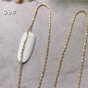 現貨｜ 最新美甲 冷淡風 鏈條 澀味 金屬 飾品鏈 鍊子 裝飾鍊 可剪裁 素材 s型鍊條 diy 鏈子-規格圖8