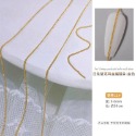 現貨｜ 日系美甲細鏈條 飾品 金屬 立體 龐克風 細珠鏈 裝飾品 素材 鏈條 鏈子 八字鍊 環鍊 極細珠鍊-規格圖7