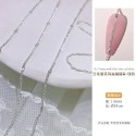 現貨｜ 日系美甲細鏈條 飾品 金屬 立體 龐克風 細珠鏈 裝飾品 素材 鏈條 鏈子 八字鍊 環鍊 極細珠鍊-規格圖7