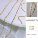 現貨｜ 日系美甲細鏈條 飾品 金屬 立體 龐克風 細珠鏈 裝飾品 素材 鏈條 鏈子 八字鍊 環鍊 極細珠鍊-規格圖7