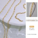 現貨｜ 日系美甲細鏈條 飾品 金屬 立體 龐克風 細珠鏈 裝飾品 素材 鏈條 鏈子 八字鍊 環鍊 極細珠鍊-規格圖7