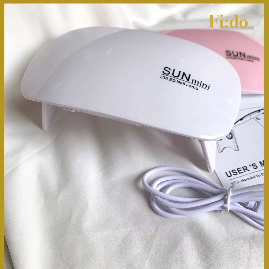 現貨・迷你USB美甲燈 不挑膠凝膠燈 LED燈 UV混波燈 光撩燈 LED美甲 便攜式 美甲滑鼠燈 美甲雙燈源 sun-細節圖2