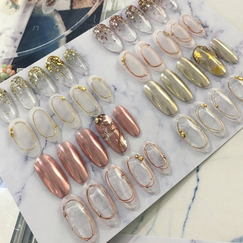 現貨實拍｜美甲金屬細鐵圈 可彎折定型 超細造型 金屬線 絲線 銅線 鋁線 鐵絲 細金線 纏繞DIY素材飾品【快速出貨】-細節圖2