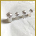 現貨供應｜日系美甲造型分趾器  珍珠 足部分指器  美甲工具 飾品材料 拍照裝飾 足不分指器 分指海綿-規格圖1