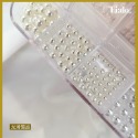 現貨供應｜美甲珍珠飾品 綜合尺寸立體兩色珍珠素材  美甲飾品 小珍珠 珠珠-規格圖4