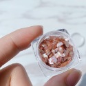 現貨供應｜美甲 日系肉桂粉色貝殼片 天然貝殼素材 美甲雲母片 美甲貝殼飾品 美甲飾品 手工材料 DIY素材-規格圖6