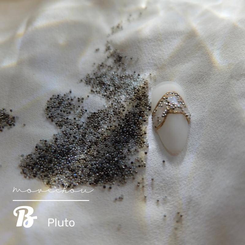 現貨｜日韓最新 美甲 極光珠珠 美甲飾品 魚子醬雙色 幻彩 高質感 精靈氣泡珠 極小金屬球 素材 人魚光珠珠 水晶砂-細節圖4