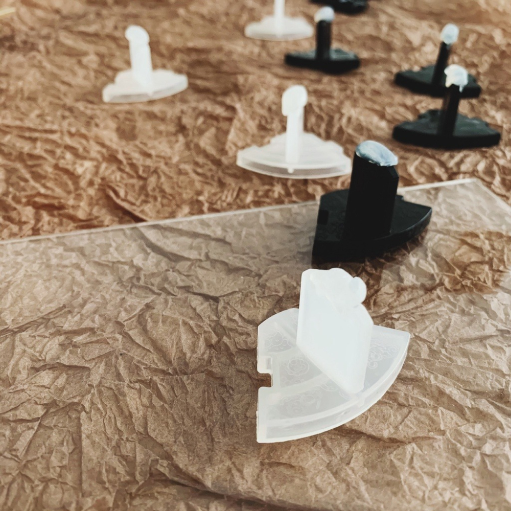 現貨供應｜ 美甲 圓形甲片座 繞圓拼接式 練習甲片座 圓形甲片架 甲片練習架 甲片架 可拆式 蓮花座 展示座-細節圖2