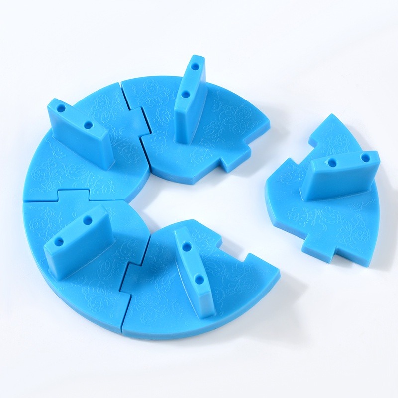 現貨供應｜ 美甲 圓形甲片座 繞圓拼接式 練習甲片座 圓形甲片架 甲片練習架 甲片架 可拆式 蓮花座 展示座-細節圖5