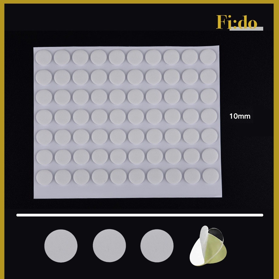 現貨｜ 圓點水晶貼 圓型雙面膠 豆豆色卡 圓點裁切雙面膠 甲片 展示色卡必備 薄型 方便使用 萬用雙面膠-細節圖3