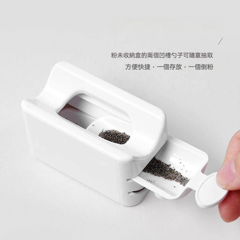 Fido｜現貨｜ 美甲 亮粉回收盒 粉末回收盒 微鑽收納盒 素材 亮片 避免浪費 美甲工具-細節圖2