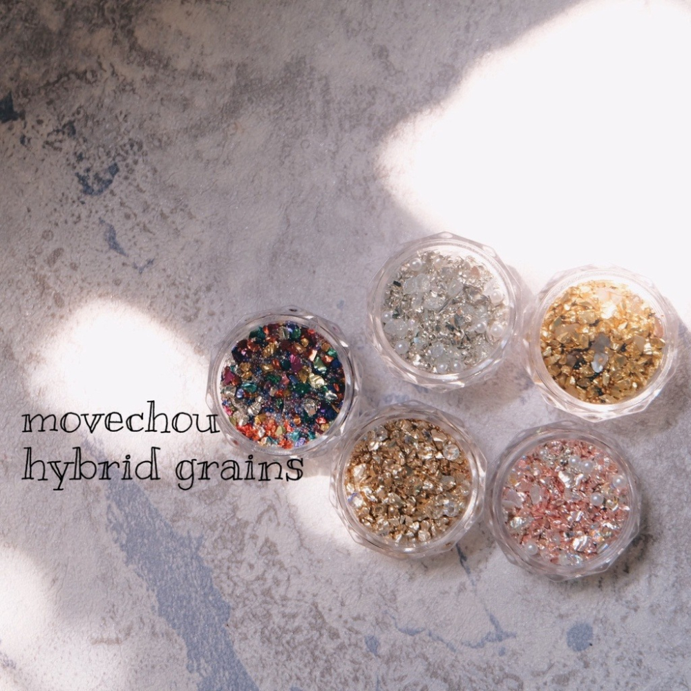 現貨｜美甲 巴洛克寶石 閃亮 碎鑽 小珠珠 珍珠 彩色 金色 小碎石 金屬色 綜合寶石 飾品 素材-細節圖2