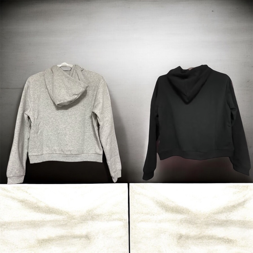 Everlast-女款 長袖連帽T 灰/黑色 保暖 舒適 柔軟 親膚 運動 休閒 戶外  居家 日常-細節圖3