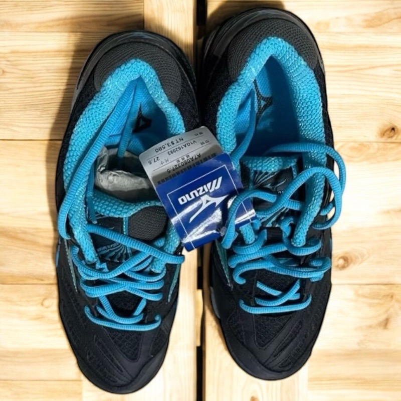 美津濃MIZUNO排羽球鞋-WAVE RYDEEN 輕量 高避震 排球 羽球 桌球 運動 訓練 競技-細節圖3