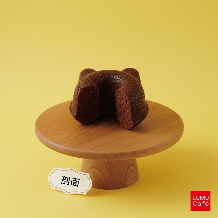 貓咪 小熊 造型巧克力蛋糕 常溫小蛋糕 生日蛋糕 園遊會 露營甜點 野餐蛋糕 婚宴小物 聚會點心 LUMU Café-細節圖3
