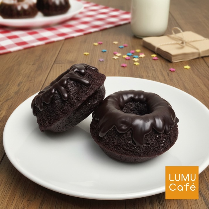 瀘沐咖啡LUMU Café 巧克力咕咕霍夫小蛋糕 經典可可淋醬 派對小蛋糕 活動禮物 節日贈品 婚禮小物-細節圖2